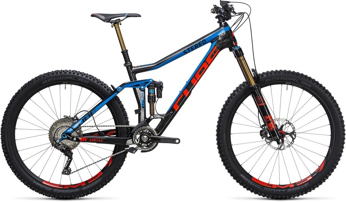 Cube Stereo 160 C:68 Action Team 27.5" - Nearly New - 20" 2017 - Enduro Full Suspension MTB Bike product image