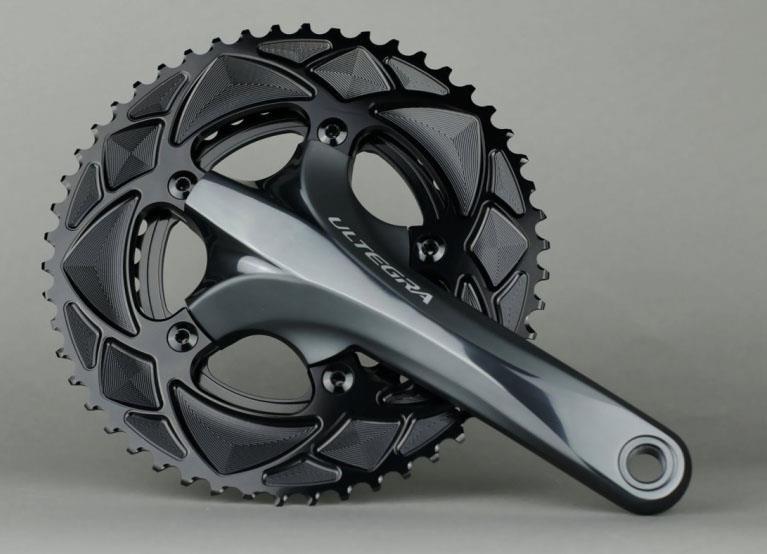 Road Round 2x For All Shimano 110 Bcd X5 Chainring image 1