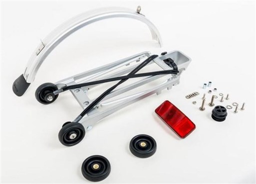 Brompton Rack Set Complete With 4 Rollers and Mudguard