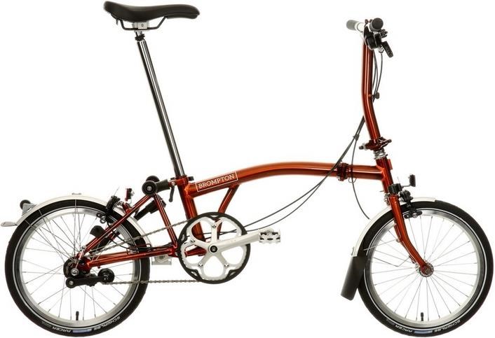Brompton S3L - Flame Lacquer 2020 - Folding Bike product image