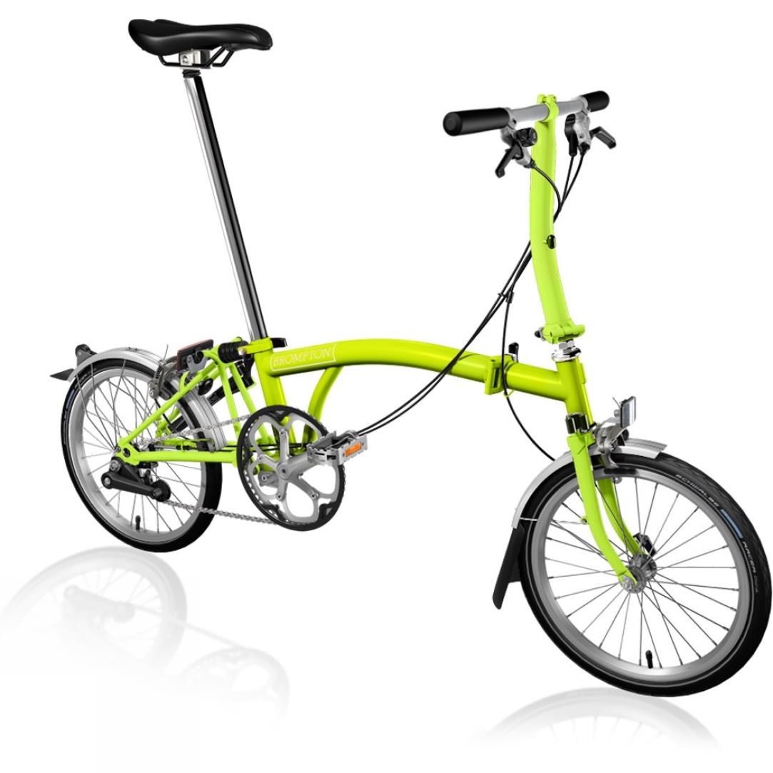 Brompton S2L - Lime 2019 - Folding Bike product image
