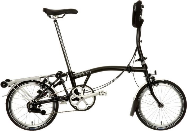 Brompton P6R - Black 2019 - Folding Bike product image