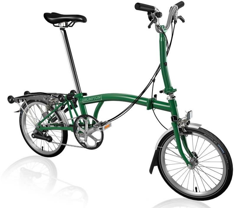 Brompton M6R - Racing Green 2020 - Folding Bike product image