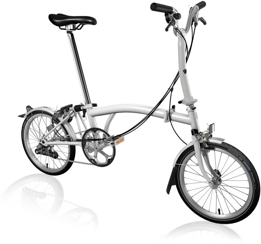 Brompton M6L - Papyrus White 2020 - Folding Bike product image
