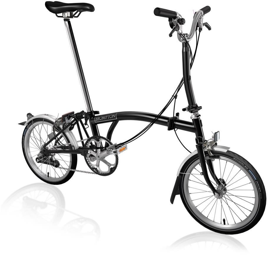 Brompton M6L - Black 2020 - Folding Bike product image