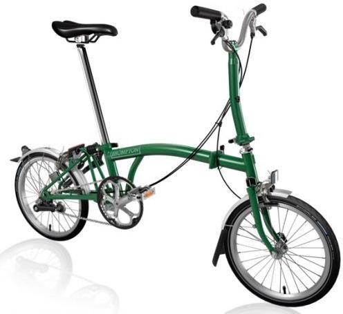 Brompton M3L - Racing Green 2020 - Folding Bike product image