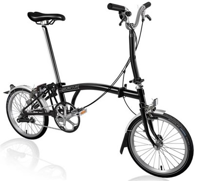 Tredz - Brompton M3L | Foldecykler Brompton M3L - Black 2019 - Folding Bike | Foldecykler