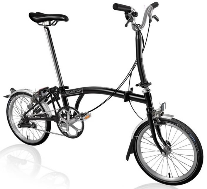Brompton M3L - Black 2020 - Folding Bike product image