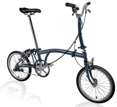 Tredz - Brompton M3E Tempest | Foldecykler Brompton M3E - Tempest Blue 2019 - Folding Bike | Foldecykler