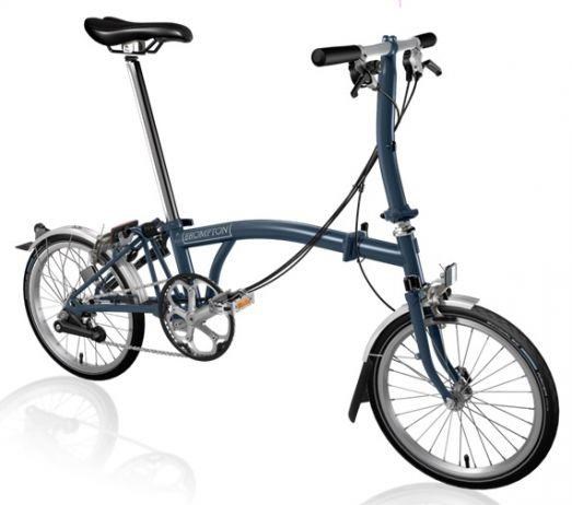 Brompton S6L - Tempest Blue 2020 - Folding Bike product image