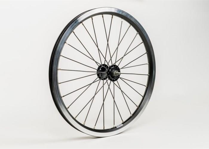 Radial Lacing Front Wheel with Fittings image 0