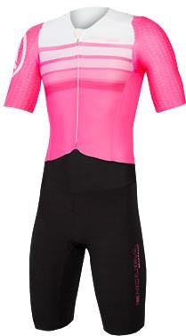QDC D2Z Short Sleeve Cycling Tri Suit II with SST - QDC Tri Pad image 0
