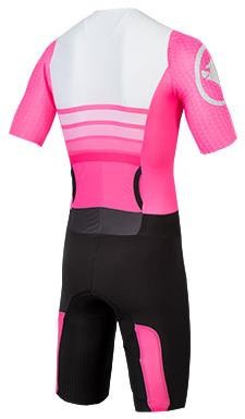 QDC D2Z Short Sleeve Cycling Tri Suit II with SST - QDC Tri Pad image 1
