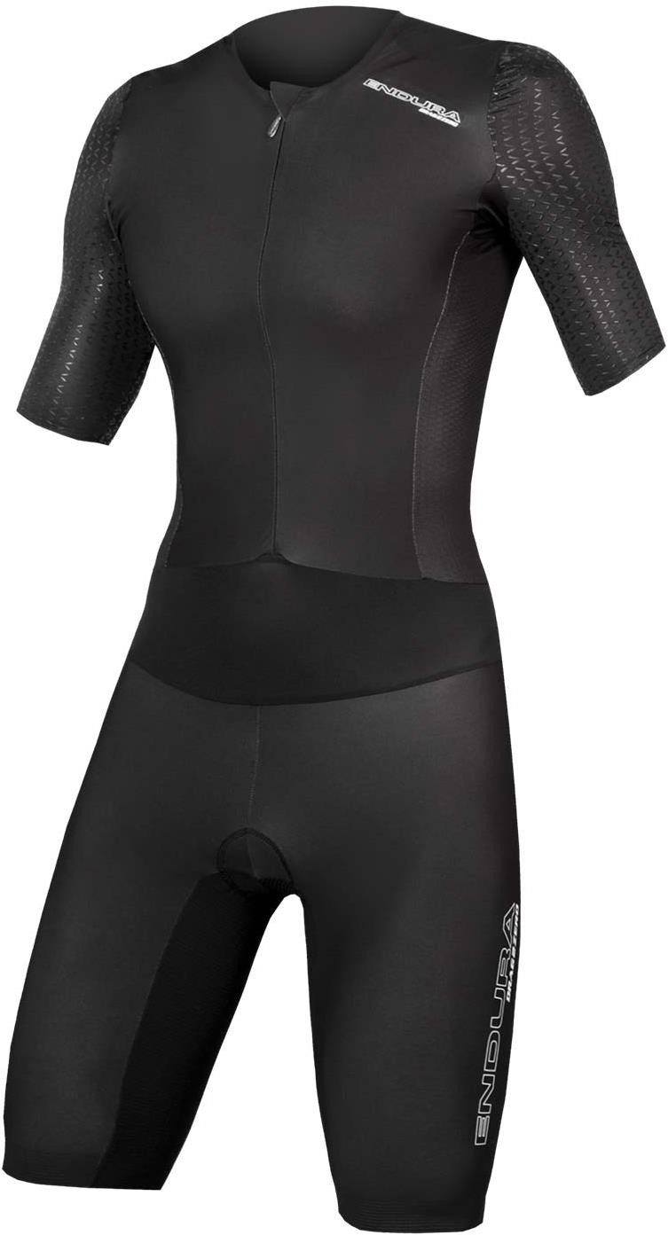 QDC D2Z Short Sleeve Womens Cycling Tri Suit II with SST - QDC Tri Pad image 0
