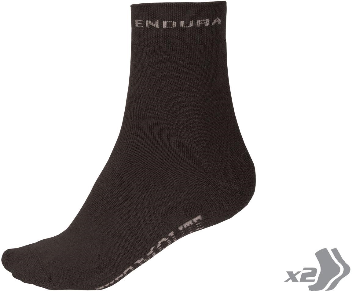 Endura Thermolite Cycling Socks - Twin Pack SS17 product image