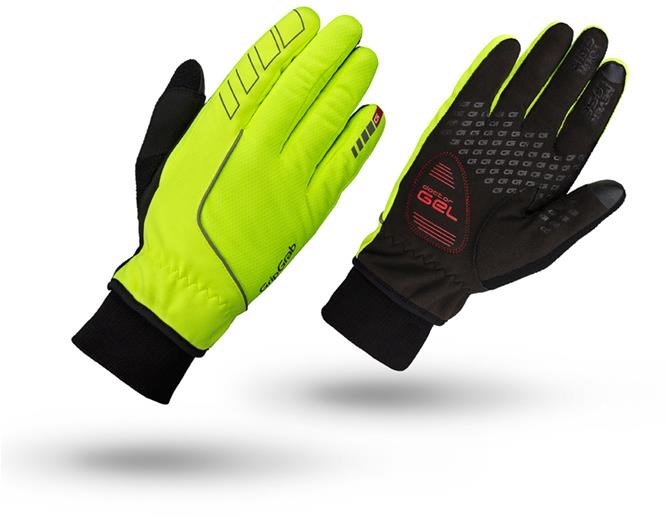 GripGrab Windster Hi-Viz Winter Long Finger Cycling Gloves product image