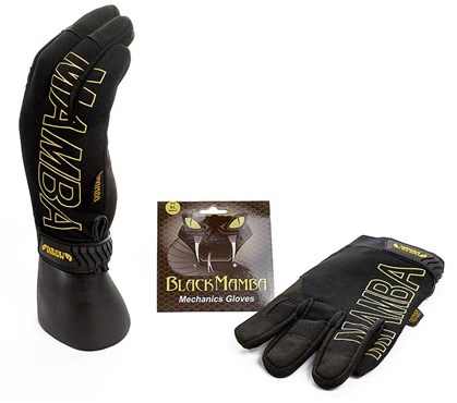 Black Mamba Mechanics Gloves 1 Pair Black Mamba Mechanics Gloves 1 Pair