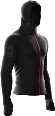 Compressport 3D Thermo Seamless Woodpulp Zip Hoodie Compressport 3D Thermo Seamless Woodpulp Zip Hoodie