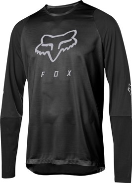 Fox Clothing Defend Foxhead Long Sleeve Jersey - Out of Stock | Tredz Bikes