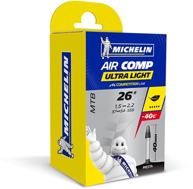 Michelin Aircomp Ultralight MTB 26" Inner Tube