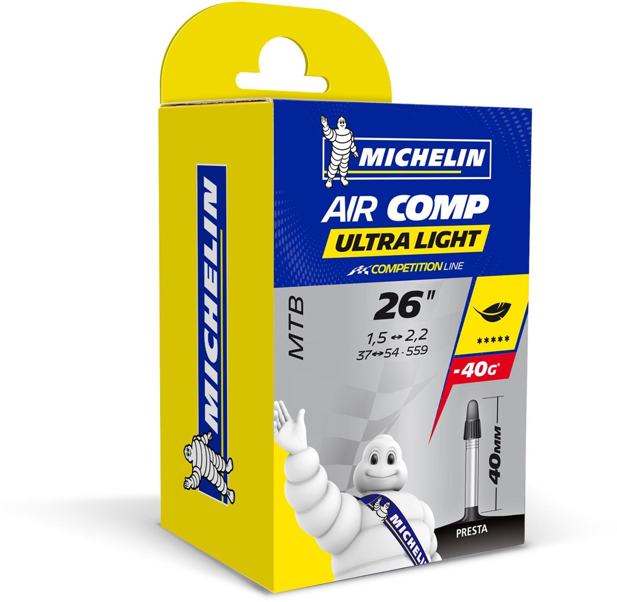 Michelin Aircomp Ultralight MTB 26" Inner Tube product image