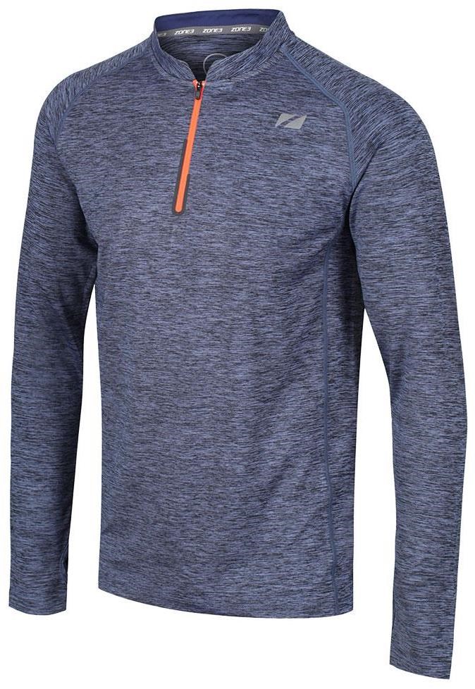 Zone3 Zip Soft-Touch Technical Long Sleeve T-Shirt product image