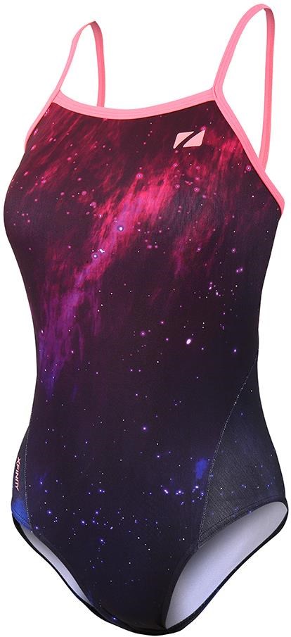 Zone3 Cosmic 2.0 Colour Blast Strap Back Womens Swimming Costume product image