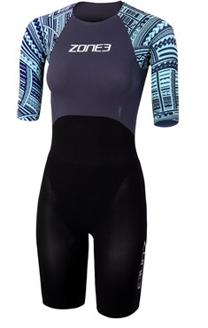 Image of Zone3 Kona Target Womens Short Sleeve Swimskin