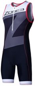 Zone3 Lava Long Distance Full Zip Short Sleeve Trisuit