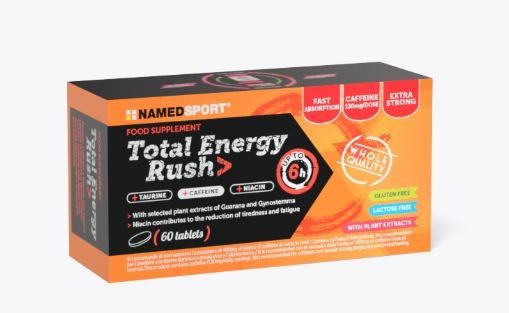 Namedsport Total Energy Rush Food Supplement - 60 Tablets product image