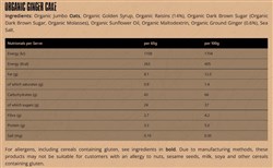 Torq Explore Organic Flapjack - Box of 20 x 65g