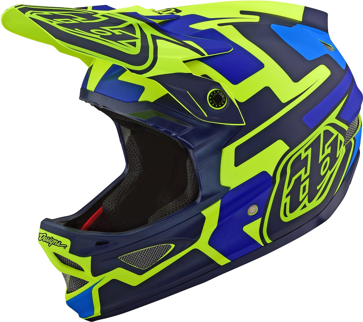 Troy Lee Designs D3 Fiberlite Speedcode Full Face Helmet product image