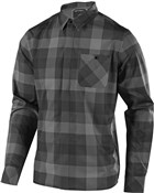 Troy Lee Designs Grind Plaid Flannel Long Sleeve Shirt