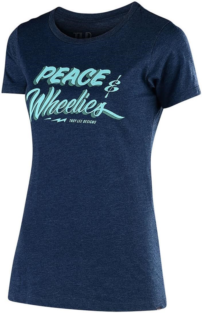 Troy Lee Designs Peace & Wheelies Womens Short Sleeve Tee product image