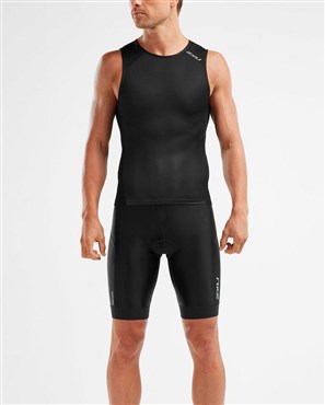 2XU Perform Rear Zip Singlet