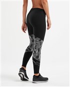 2XU Fitness Mid-Rise Colour Block Womens Tights