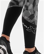 2XU Fitness Mid-Rise Colour Block Womens Tights