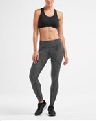 2XU Print Mid-Rise Comp Womens Tights