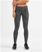 2XU Print Mid-Rise Comp Womens Tights