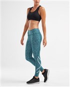2XU Print Mid-Rise Comp Womens Tights