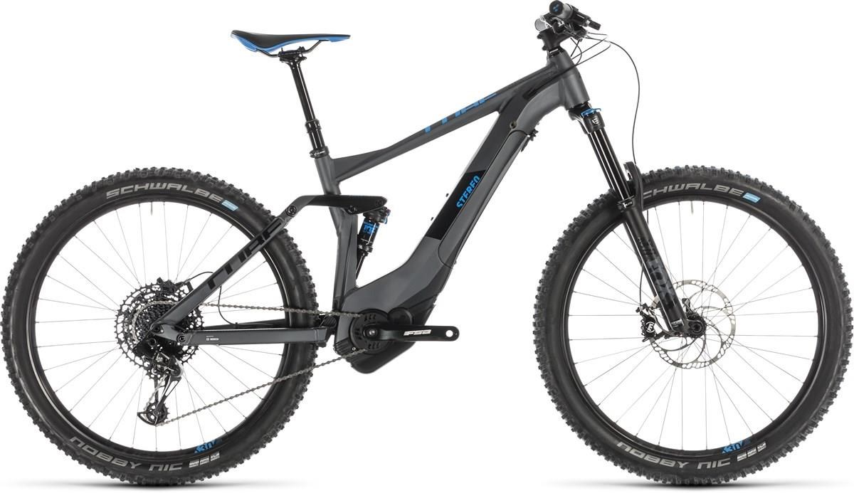 Cube Stereo Hybrid 140 Race 500 27.5" - Nearly New - 16" 2019 - Electric Mountain Bike product image