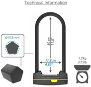Seatylock Pentagon U Lock