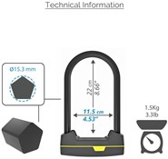 Seatylock Pentagon U Lock