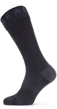 Sealskinz Waterproof All Weather Mid Length Socks with Hydrostop