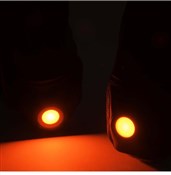 Sealskinz All Weather LED Open Sole Cycle Overshoes