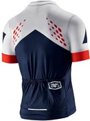 100% Exceeda Full Zip Short Sleeve Jersey