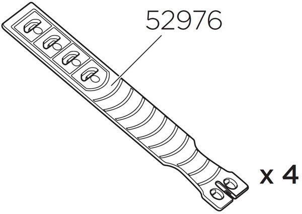 Thule Roof Bar Straps For Footpacks product image