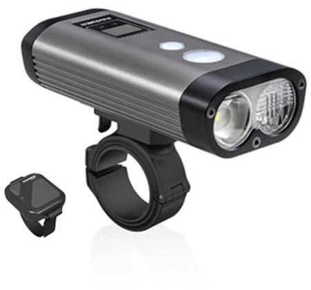 Ravemen PR1600 USB Rechargeable DuaLens Front Light with Remote product image