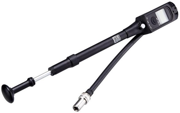 RockShox High-Pressure Fork/Shock Pump, 300 PSI Max, Digital Gauge RockShox High-Pressure Fork/Shock Pump, 300 PSI Max, Digital Gauge