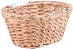 M Part Borough Oval Wicker Basket With Handles